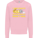 Arts and Crafts Funny Crafty Artist Art Mens Sweatshirt Jumper Light Pink