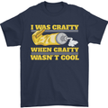 Arts and Crafts Funny Crafty Artist Art Mens T-Shirt 100% Cotton Navy Blue