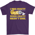 Arts and Crafts Funny Crafty Artist Art Mens T-Shirt 100% Cotton Purple