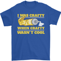 Arts and Crafts Funny Crafty Artist Art Mens T-Shirt 100% Cotton Royal Blue