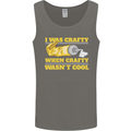 Arts and Crafts Funny Crafty Artist Art Mens Vest Tank Top Charcoal