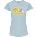 Arts and Crafts Funny Crafty Artist Art Womens Petite Cut T-Shirt Light Blue
