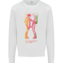 As Worn By Sid Vicious Naked Cowboys LGBT Mens Sweatshirt Jumper White