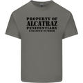 As Worn by Debbie Harry Alcatraz Mens Cotton T-Shirt Tee Top Charcoal