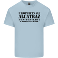 As Worn by Debbie Harry Alcatraz Mens Cotton T-Shirt Tee Top Light Blue