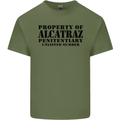 As Worn by Debbie Harry Alcatraz Mens Cotton T-Shirt Tee Top Military Green
