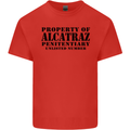 As Worn by Debbie Harry Alcatraz Mens Cotton T-Shirt Tee Top Red