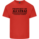 As Worn by Debbie Harry Alcatraz Mens Cotton T-Shirt Tee Top Red