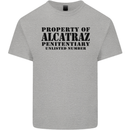 As Worn by Debbie Harry Alcatraz Mens Cotton T-Shirt Tee Top Sports Grey