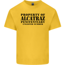 As Worn by Debbie Harry Alcatraz Mens Cotton T-Shirt Tee Top Yellow