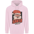 Ask Your Mum If Santa Real Funny Christmas Childrens Kids Hoodie Light Pink