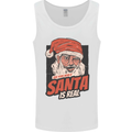 Ask Your Mum If Santa Real Funny Christmas Mens Vest Tank Top White