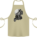 Astro Scooter Spaceman Biker Motorcyle MOD Cotton Apron 100% Organic Khaki