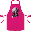 Astro Scooter Spaceman Biker Motorcyle MOD Cotton Apron 100% Organic Pink