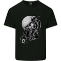 Astro Scooter Spaceman Biker Motorcyle MOD Kids T-Shirt Childrens Black
