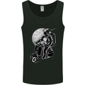 Astro Scooter Spaceman Biker Motorcyle MOD Mens Vest Tank Top Black