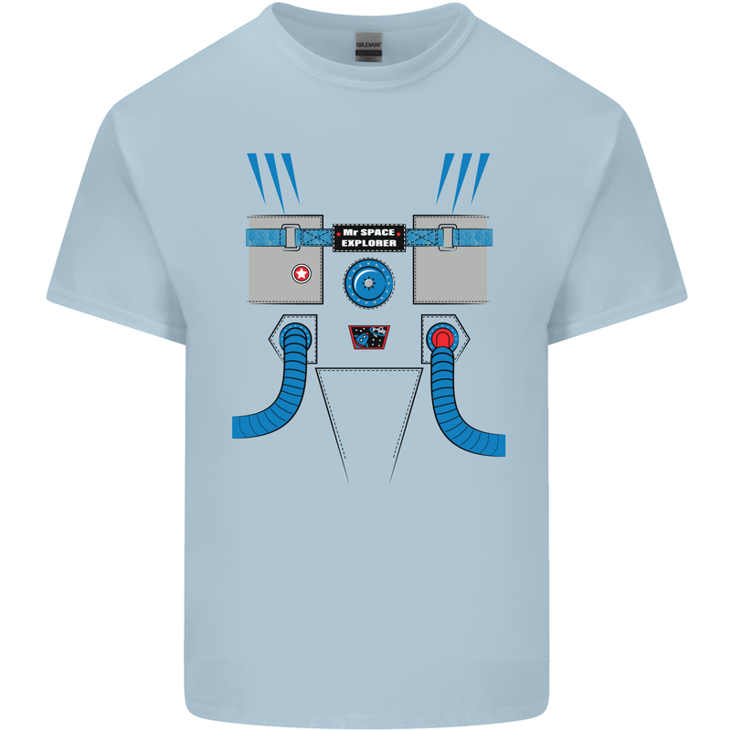 Astronaut Fancy Dress Costume Kids T-Shirt Childrens Light Blue
