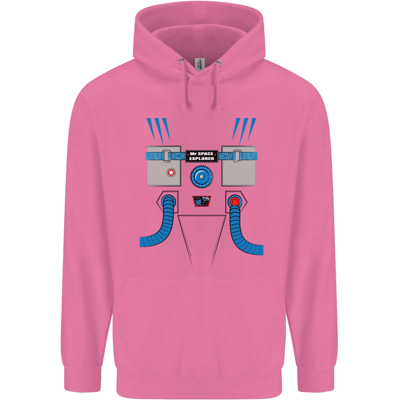 Astronaut Fancy Dress Costume Mens 80% Cotton Hoodie Azelea