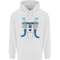 Astronaut Fancy Dress Costume Mens 80% Cotton Hoodie White