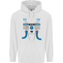 Astronaut Fancy Dress Costume Mens 80% Cotton Hoodie White