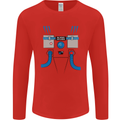 Astronaut Fancy Dress Costume Mens Long Sleeve T-Shirt Red