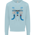 Astronaut Fancy Dress Costume Mens Sweatshirt Jumper Light Blue