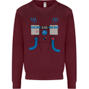 Astronaut Fancy Dress Costume Mens Sweatshirt Jumper Maroon
