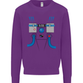 Astronaut Fancy Dress Costume Mens Sweatshirt Jumper Purple