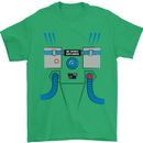 Astronaut Fancy Dress Costume Mens T-Shirt Cotton Gildan Irish Green