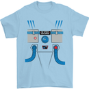 Astronaut Fancy Dress Costume Mens T-Shirt Cotton Gildan Light Blue