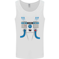 Astronaut Fancy Dress Costume Mens Vest Tank Top White