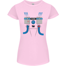 Astronaut Fancy Dress Costume Womens Petite Cut T-Shirt Light Pink