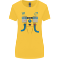 Astronaut Fancy Dress Costume Womens Wider Cut T-Shirt Yellow