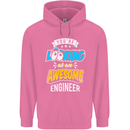 At an Awesome Engineer Mens 80% Cotton Hoodie Azelea