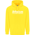 Atheism a Non Profit Organisation Atheist Childrens Kids Hoodie Yellow