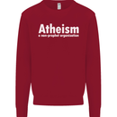 Atheism a Non Profit Organisation Atheist Kids Sweatshirt Jumper Red
