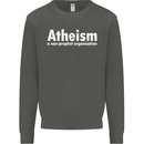 Atheism a Non Profit Organisation Atheist Kids Sweatshirt Jumper Storm Grey
