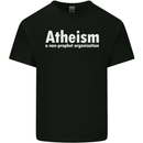 Atheism a Non Profit Organisation Atheist Kids T-Shirt Childrens Black