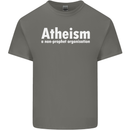 Atheism a Non Profit Organisation Atheist Kids T-Shirt Childrens Charcoal
