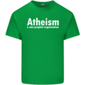 Atheism a Non Profit Organisation Atheist Kids T-Shirt Childrens Irish Green