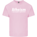 Atheism a Non Profit Organisation Atheist Kids T-Shirt Childrens Light Pink