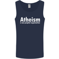 Atheism a Non Profit Organisation Atheist Mens Vest Tank Top Navy Blue