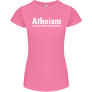 Atheism a Non Profit Organisation Atheist Womens Petite Cut T-Shirt Azalea