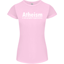 Atheism a Non Profit Organisation Atheist Womens Petite Cut T-Shirt Light Pink