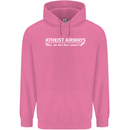 Atheist Airways Funny Atheism Mens 80% Cotton Hoodie Azelea