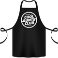 Auntie's Day Member of Cool Aunts Club Cotton Apron 100% Organic Black