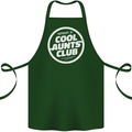 Auntie's Day Member of Cool Aunts Club Cotton Apron 100% Organic Forest Green