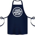 Auntie's Day Member of Cool Aunts Club Cotton Apron 100% Organic Navy Blue