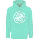Auntie's Day Member of Cool Aunts Club Mens 80% Cotton Hoodie Peppermint