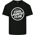 Auntie's Day Member of Cool Aunts Club Mens Cotton T-Shirt Tee Top Black